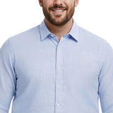 BIG & TALL LUXURY SPORT L/S BUTTON-DOWN SHIRT - REGATTA