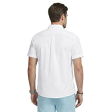LUXURY S/S BUTTON-DOWN SHIRT - BRIGHT WHITE