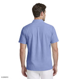 LUXURY S/S BUTTON-DOWN SHIRT - REGATTA