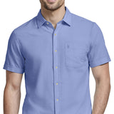 LUXURY S/S BUTTON-DOWN SHIRT - REGATTA