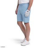 GOLF SWINGFLEX DOBBY SHORT - PLACID BLUE