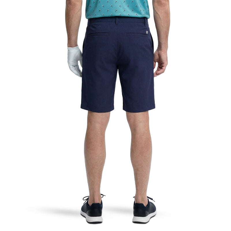 GOLF SWINGFLEX DOBBY SHORT - MEDIEVAL BLUE HTHR – IZOD
