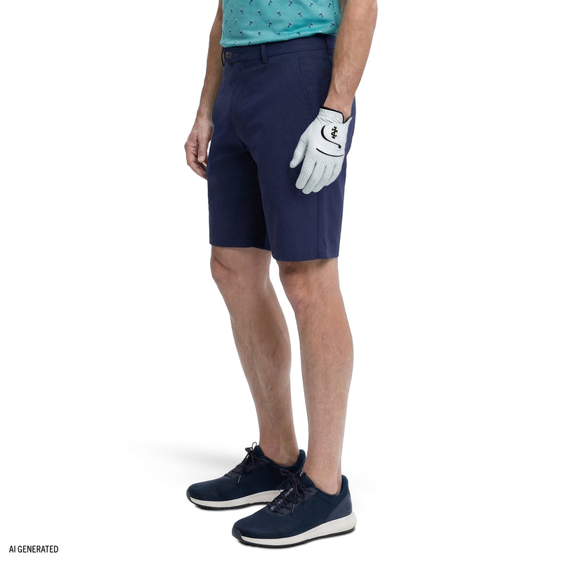 GOLF SWINGFLEX DOBBY SHORT - MEDIEVAL BLUE HTHR – IZOD