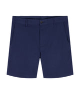 GOLF SWINGFLEX DOBBY SHORT - MEDIEVAL BLUE HTHR