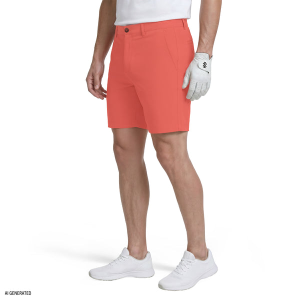 GOLF SWINGFLEX DOBBY SHORT - ROSE OF SHARON HTH – IZOD