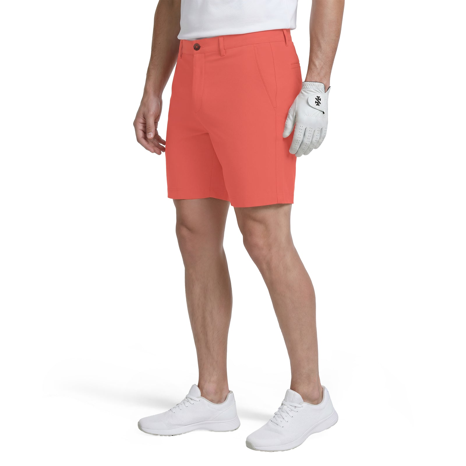 GOLF SWINGFLEX DOBBY SHORT - ROSE OF SHARON HTH – IZOD