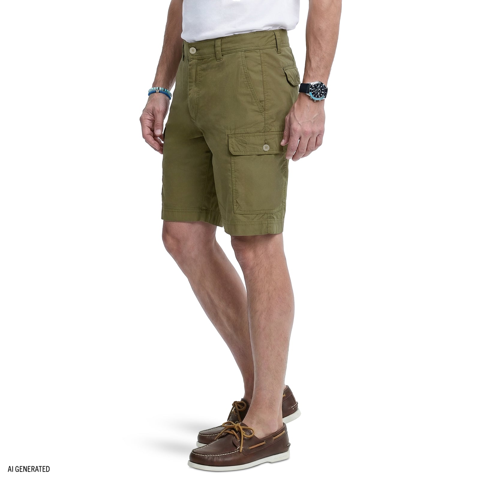 SALTWATER CARGO SHORT - DUSKY GREEN – IZOD
