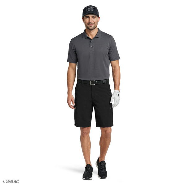 GOLF SWINGFLEX CARGO SHORT - BLACK – IZOD