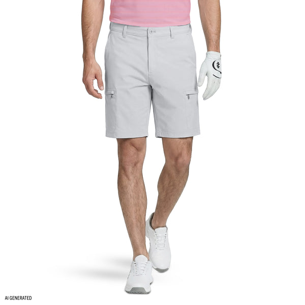 GOLF SWINGFLEX CARGO SHORT - CINDER BLOCK – IZOD