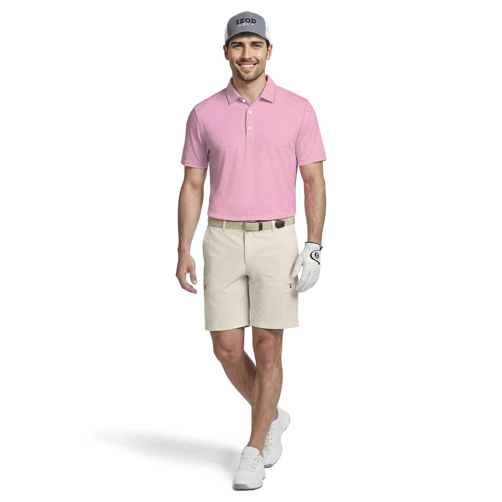 GOLF SWINGFLEX CARGO SHORT - R. KHAKI – IZOD