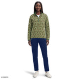 ALEX FLEECE QUARTER-ZIP PULLOVER - BRONZE GREEN