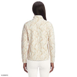 ALEX FLEECE QUARTER-ZIP PULLOVER - FEATHER GRAY