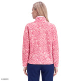 ALEX FLEECE QUARTER-ZIP PULLOVER - WILD ORCHID