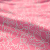 ALEX FLEECE PRINTED QUARTER-ZIP PULLOVER - WILD ORCHID
