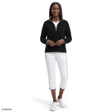 ALEX FLEECE QUARTER-ZIP PULLOVER - CAVIAR
