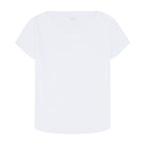 ALEX SHORT SLEEVE SLUB T-SHIRT - BRIGHT WHITE