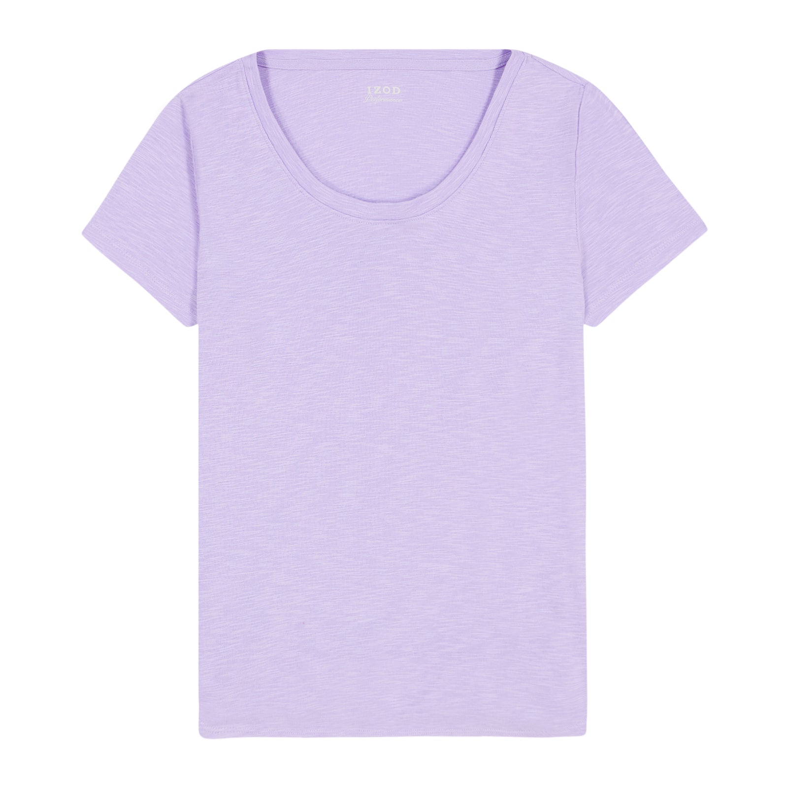 Alex Short Sleeve Slub T-Shirt - Violet Tulip – IZOD