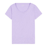 ALEX SHORT SLEEVE SLUB T-SHIRT - VIOLET TULIP