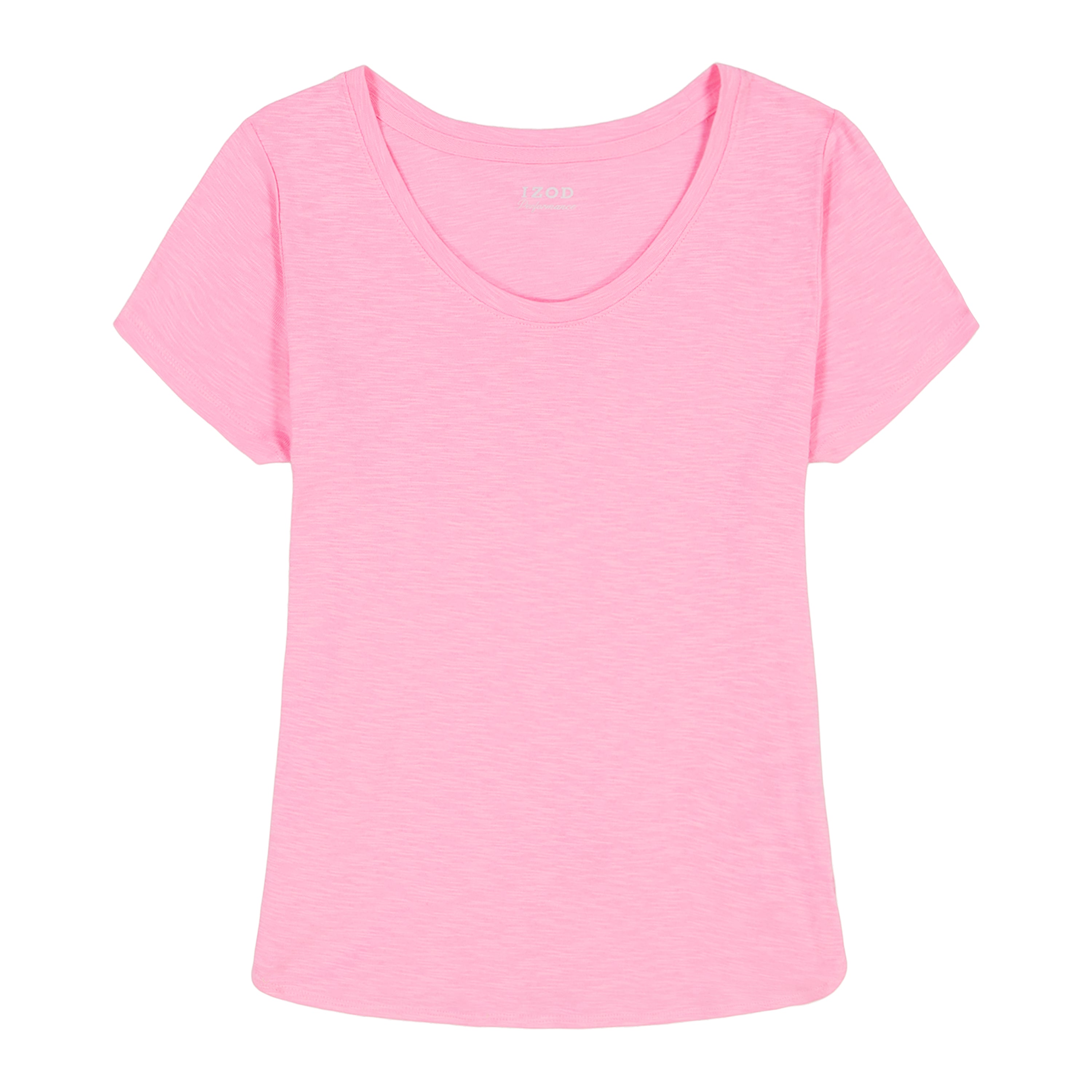 Alex Short Sleeve Slub T-Shirt - Sachet Pink – IZOD