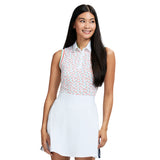 ALLY PERFORMANCE STRETCH COLLARED SLEEVELESS POLO - DUBARRY
