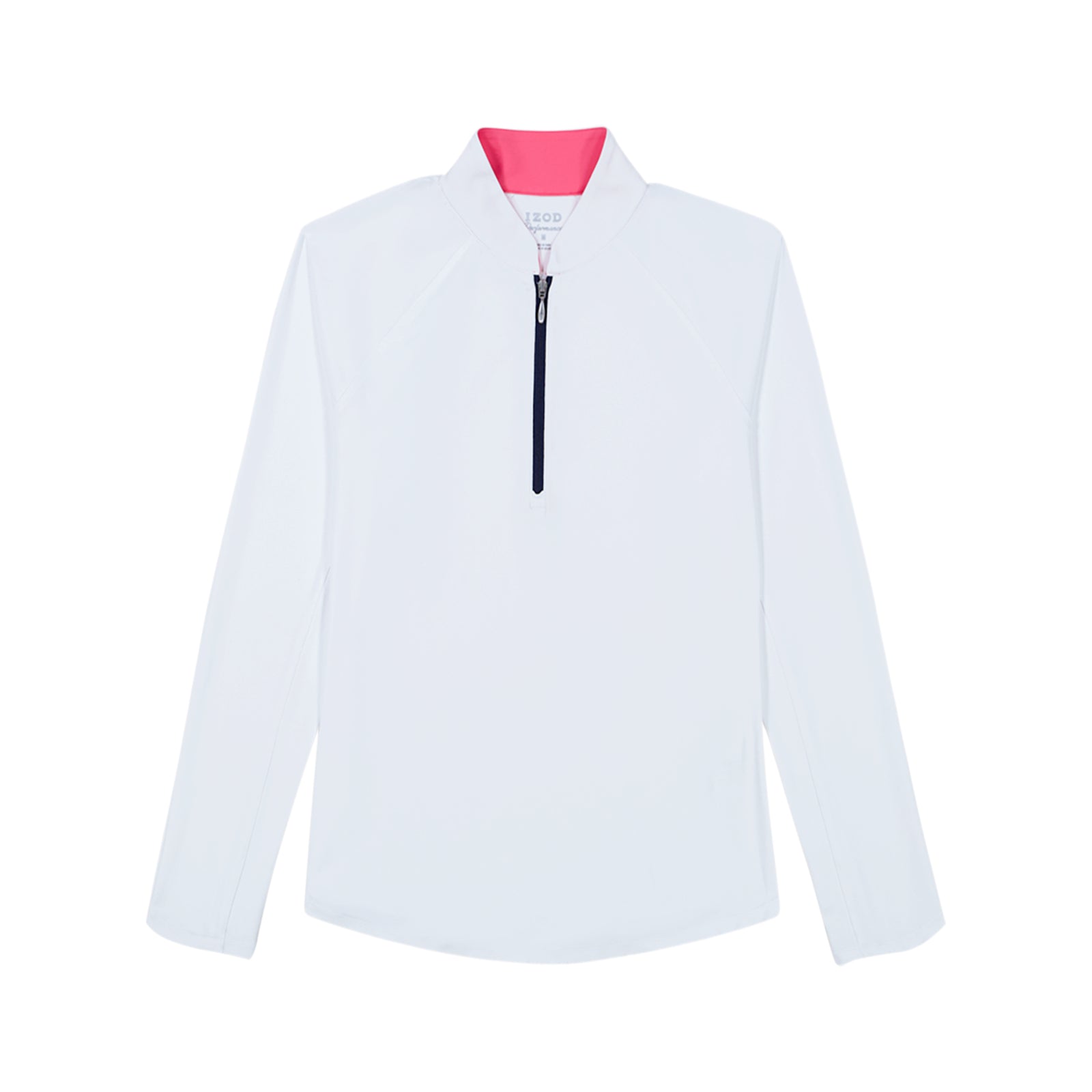 PALOMA 1/4 ZIP PULLOVER - BRIGHT WHITE – IZOD