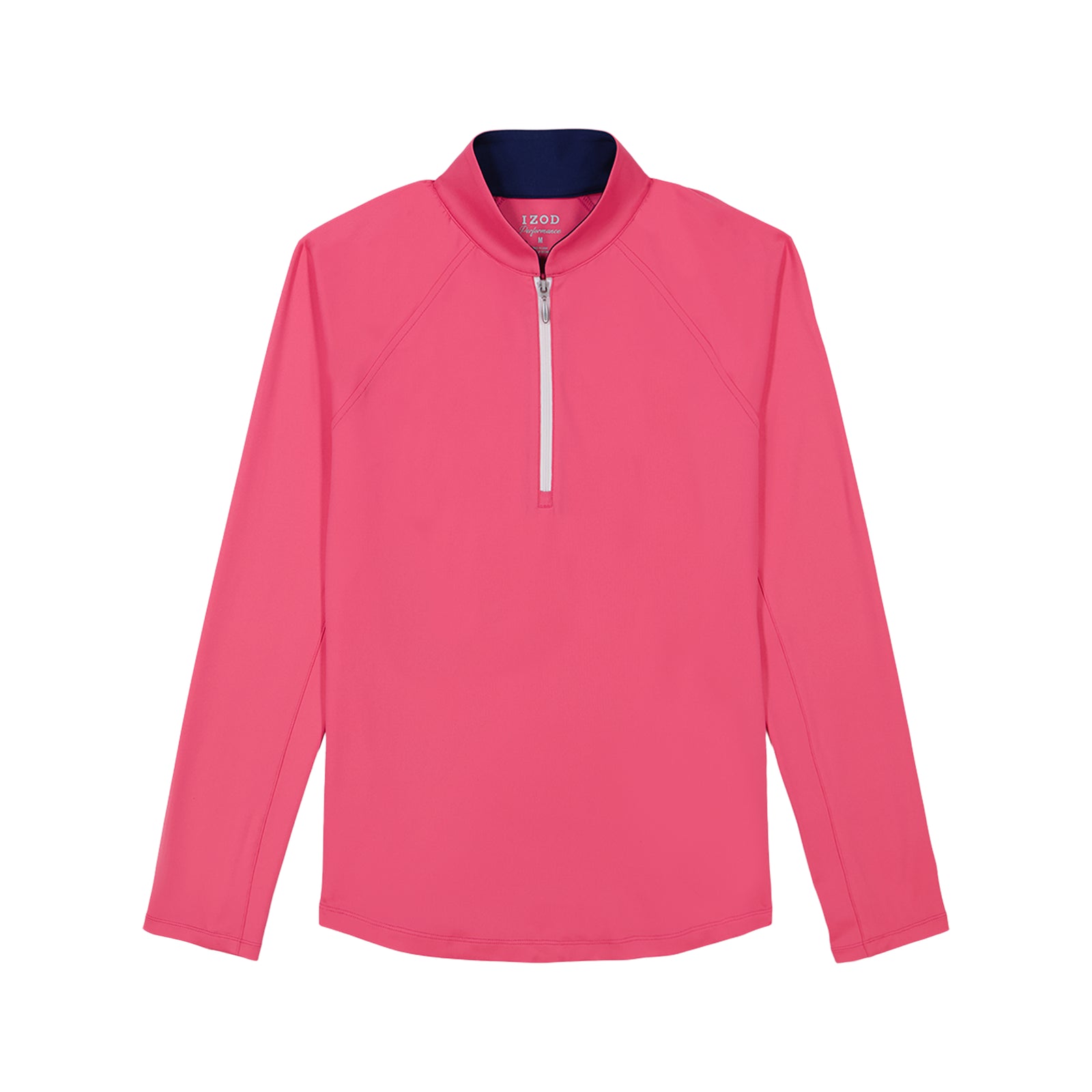 PALOMA 1/4 ZIP PULLOVER - HOT PINK – IZOD PALOMA 1/4 ZIP PULLOVER - HOT PINK – IZOD