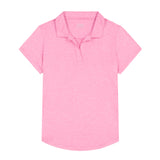 SIMONE SHORT SLEEVE POLO - SACHET PINK