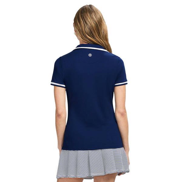 CYDNEY JOHNNY COLLAR POLO - MEDIEVAL BLUE