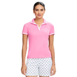 CYDNEY JOHNNY COLLAR POLO - SACHET PINK