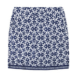 BREE PERFORMANCE STRETCH 17" SKORT - MEDIEVAL BLUE