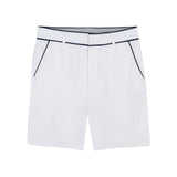 MARTINA PIPED TWILL SHORT - BRIGHT WHITE