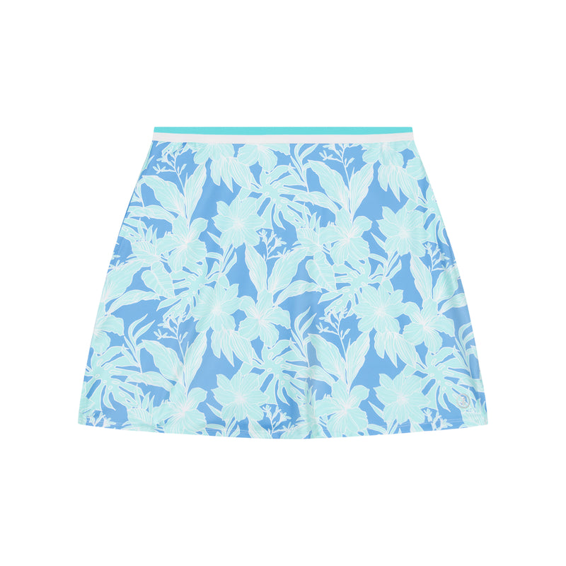 PAOLA PRINTED PULL-ON SKORT - LITTLE BOY BLUE