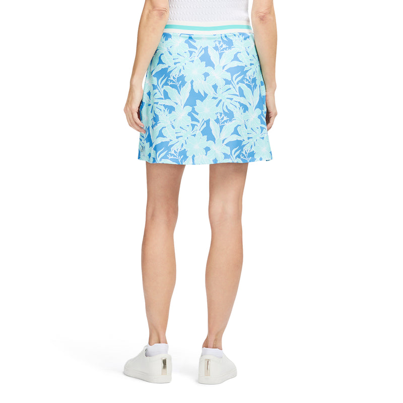 PAOLA PRINTED PULL-ON SKORT - LITTLE BOY BLUE
