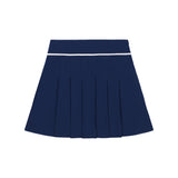 NAIOMY PLEATED SKORT - MEDIEVAL BLUE