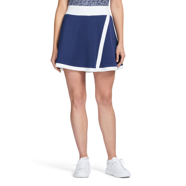 PENNY PULL ON SKORT - MEDIEVAL BLUE