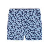 KRYSTINA PRINTED TWILL SHORT - MEDIEVAL BLUE