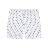 KRYSTINA PRINTED TWILL SHORT - BRIGHT WHITE