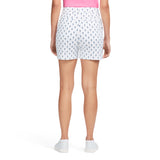 KRYSTINA PRINTED TWILL SHORT - BRIGHT WHITE