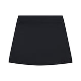 VENUS PLEATED BACK SKORT - BLACK