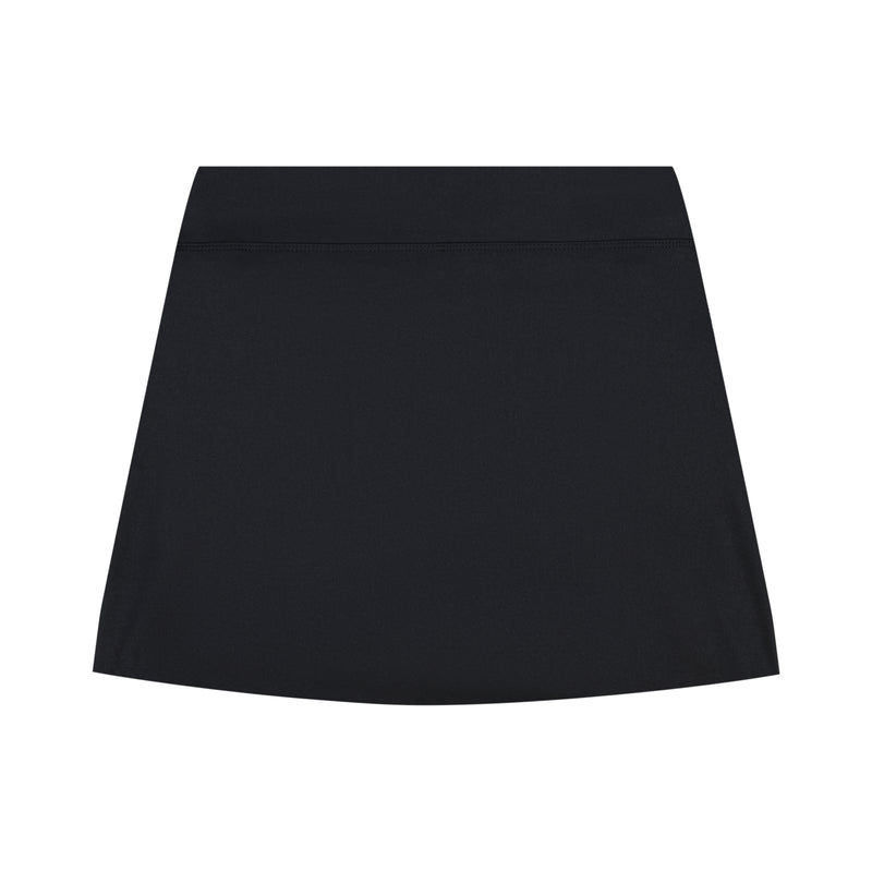 VENUS PLEATED BACK SKORT - BLACK