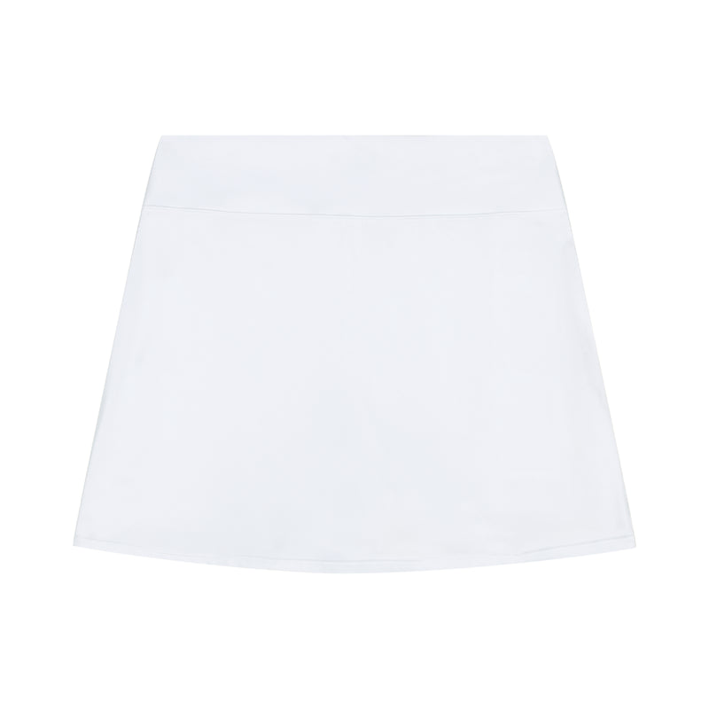 VENUS PLEATED BACK SKORT - BRIGHT WHITE