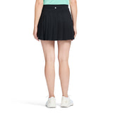 VENUS PLEATED BACK SKORT - BLACK