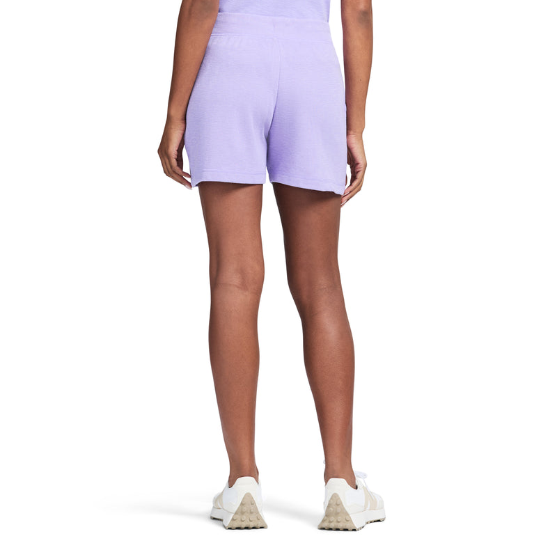 SHARA PULL-ON SLUB SHORT - VIOLET TULIP