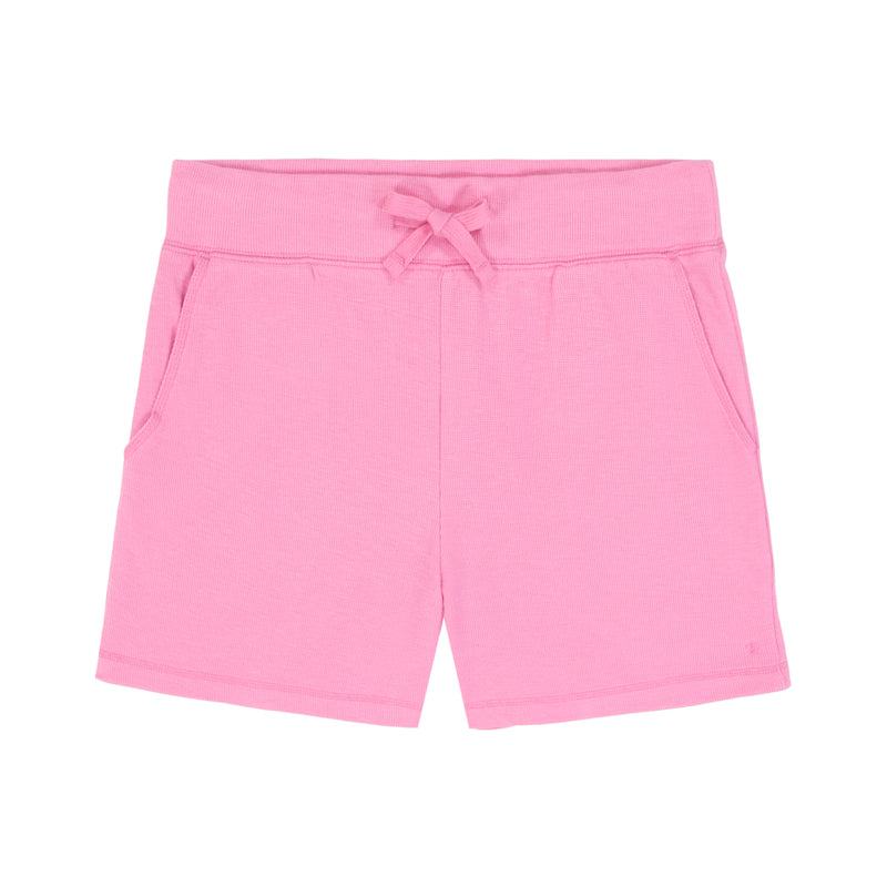 SHARA PULL-ON SLUB SHORT - SACHET PINK