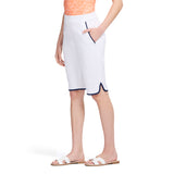 BONNIE PIPED SKIMMER - BRIGHT WHITE