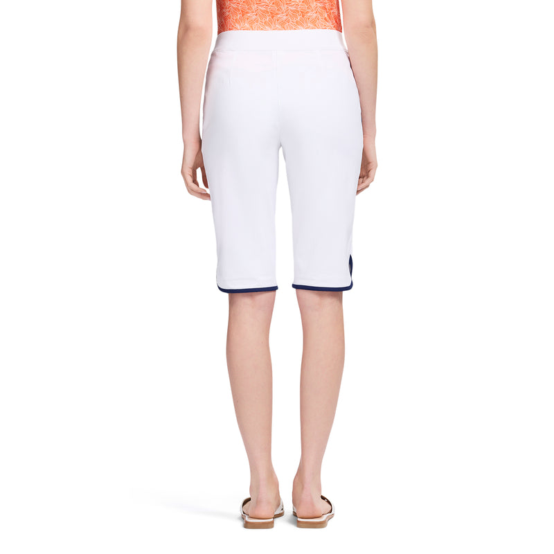 BONNIE PIPED SKIMMER - BRIGHT WHITE