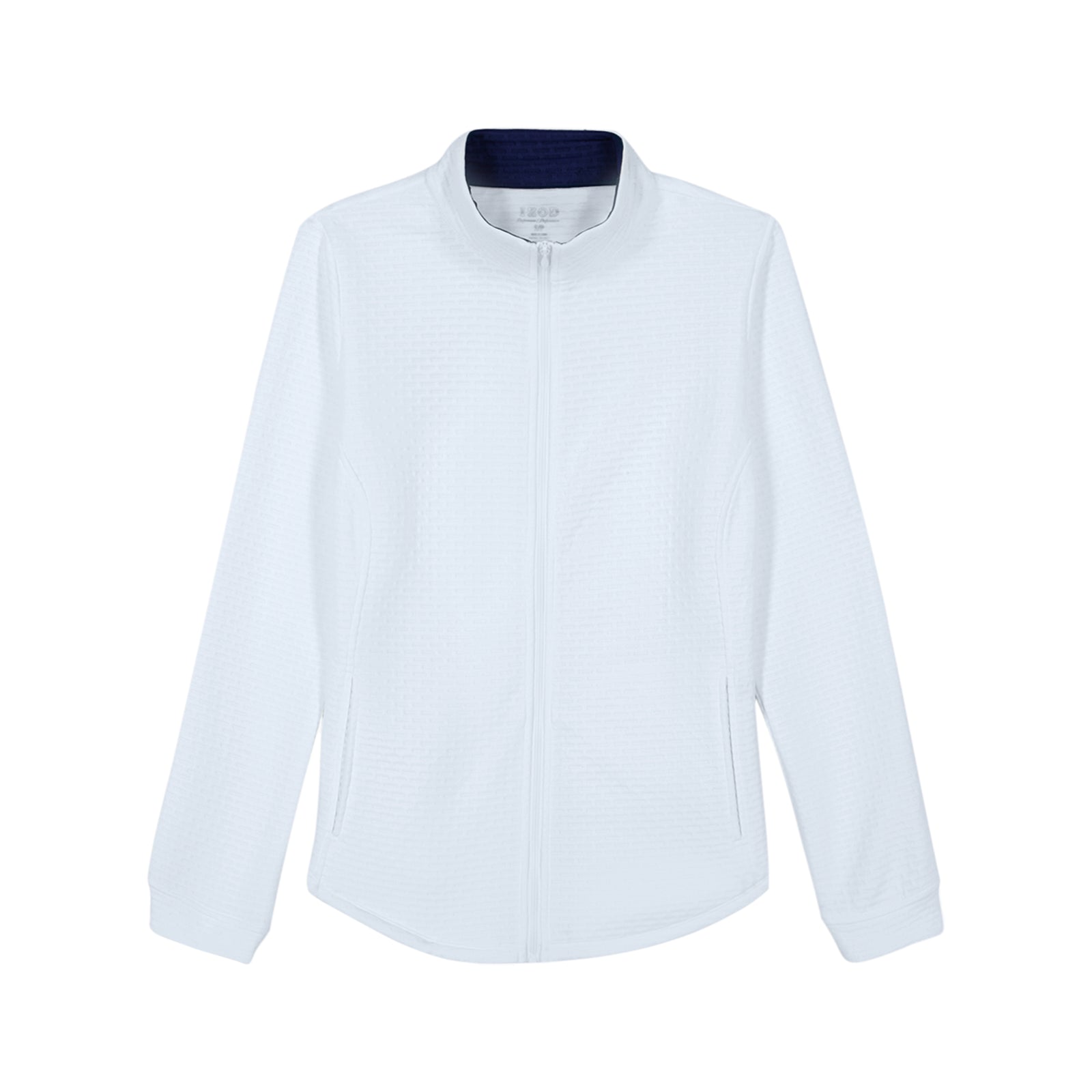 CASSIE QUILTED​ FULL ZIP JACKET - BRIGHT WHITE – IZOD