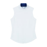 CASSIE ZIP-UP LIGHTWEIGHT VEST - BRIGHT WHITE