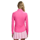 PALOMA QUARTER ZIP PULLOVER - HOT PINK