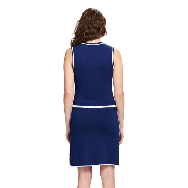 JAMIE SWEATER DRESS - MEDIEVAL BLUE